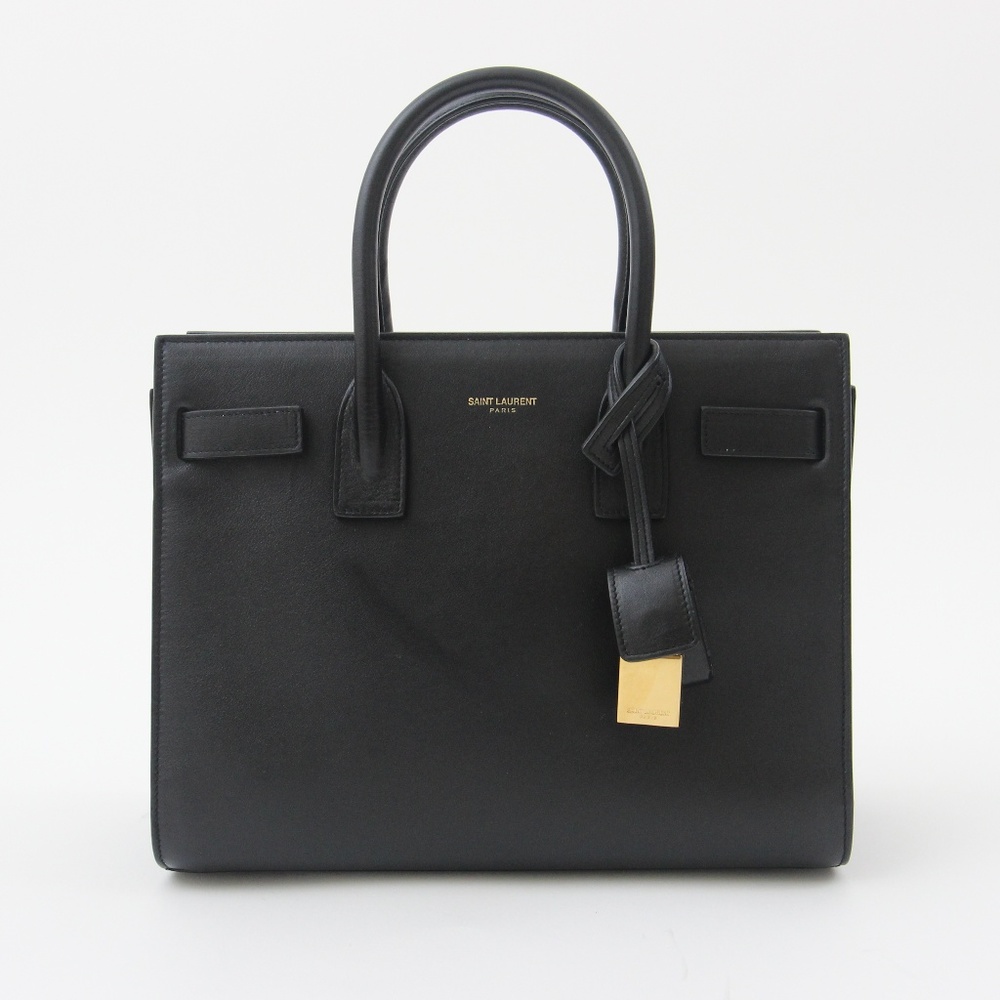 SAINT LAURENT Sac De Jour BABY leather tote